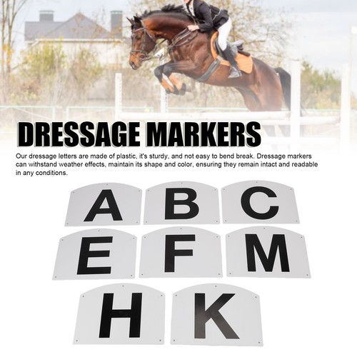 Dressage letters wall mount - letters,
