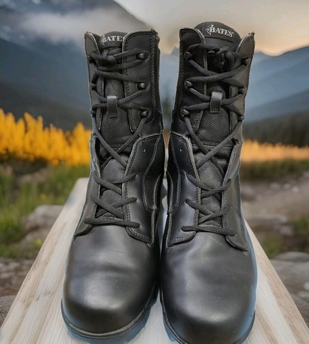 Bates black leather - bates,