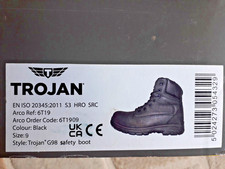  Mens Trojan  g98 safety boots