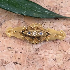 EDWARDIAN 15CT GOLD SAPPHIRE