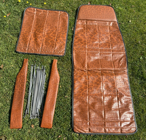 Vintage maule marga faux - faux, brown