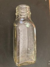 Vintage Glass Bottle Eiffel