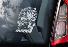 LANDO NORRIS #4 Car Window