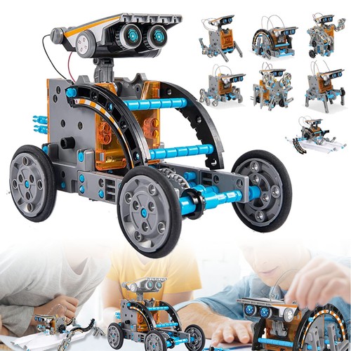 Solar robot kit stem - gift, kids