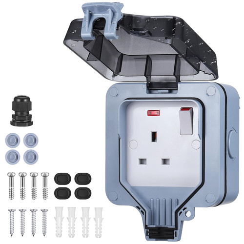 Outdoor weatherproof wall plug - outdoor,