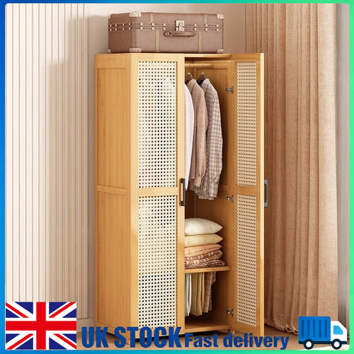 Bedroom bamboo door clothes - 2,