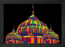 muslim islamic mosque Framed