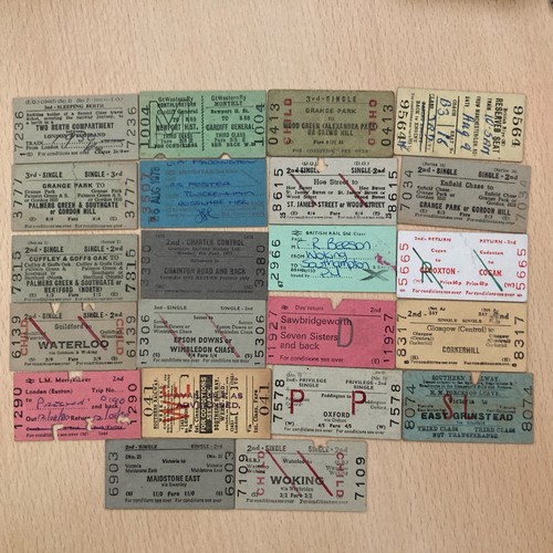 Railway tickets 22 - tickets., 22.