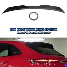 Gloss Rear Boot Trunk Lip Spoiler Wing For Ford Fiesta MK6 MK7 7.5 ST Hatch