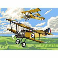 The plane tapestry canvas - the,