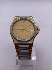 ZENITH QUARTZ GENTS MENS GOLD PLATED WRISTWATCH WATCH PRE OWNED 59.0150.626 USED