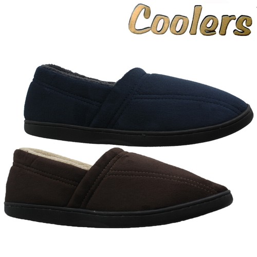 Mens coolers faux suede cosy - coolers,