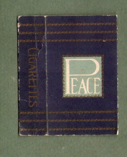 Old empty cigarette - empty, packet