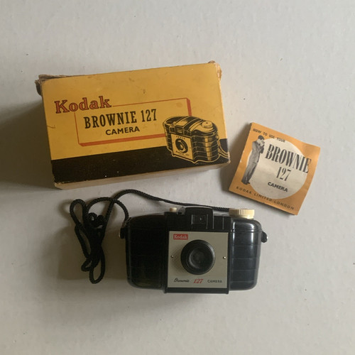 Kodak brownie 127 box - brownie,