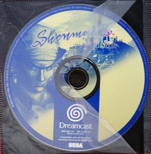 Shenmue disc only - (2),