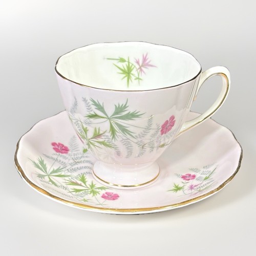 Colclough tea cup saucer - colclough, &