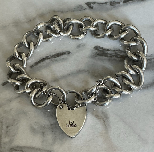 925 sterling silver curb link - 925,