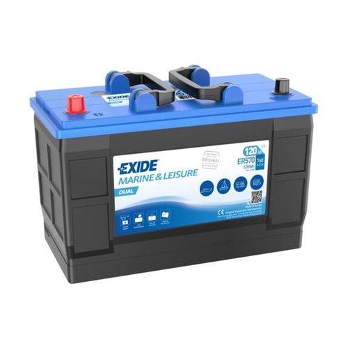Exide dual er570 120ah 12v - exide,