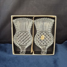 Two Vintage Thistle Shaped