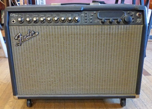 Fender cyber twin amp with - twin,