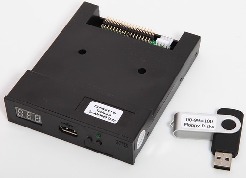 New floppy drive - new, emulator