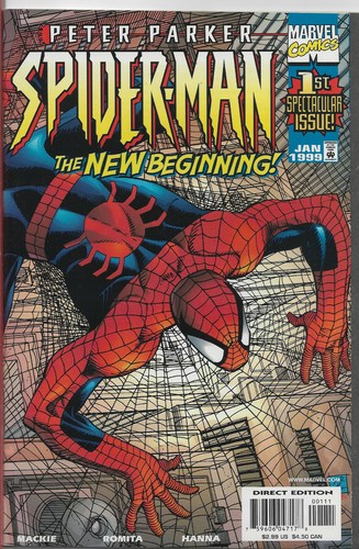Peter parker spider man - peter, (1999)