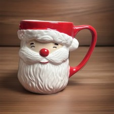 Martha Stewart Collection Santa Claus mug Macy’s Exclusive 4.5”