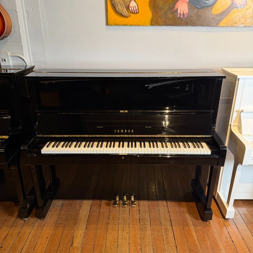 Yamaha upright piano black - upright,