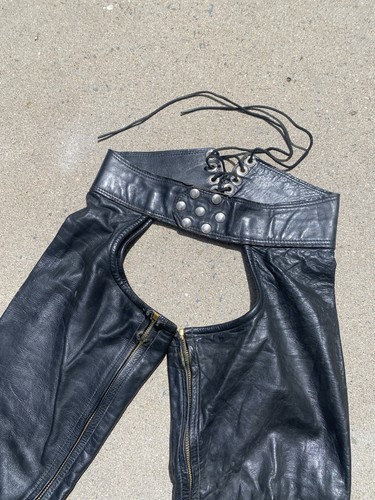 Vintage leather forever chaps - vintage,