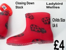unisex kids wellington boot