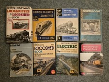 VINTAGE JOB LOT OF 10 LOCOSPOTTERS ANNUAL TRAIN BOOKS