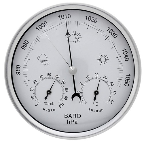 Analog barometer with - barometer,