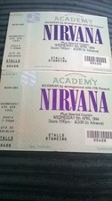 Nirvana Unused Tickets