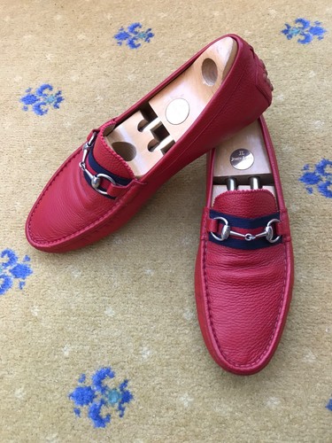 Gucci loafers leather shoes - gucci,