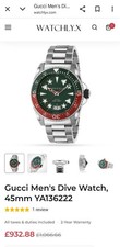 Gucci Men's YA136222 Dive Dial