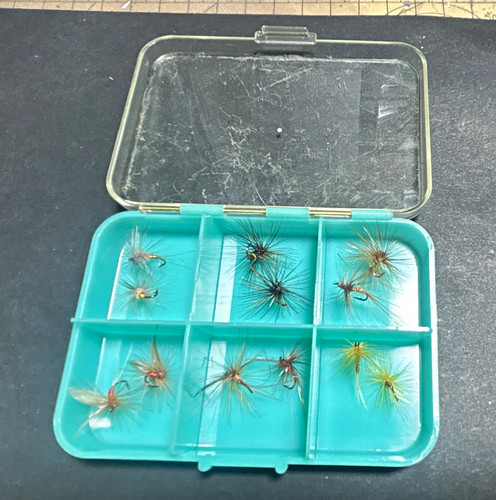 Vintage trout flies x12 - vintage,