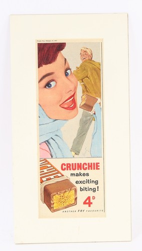 Fry crunchie vintage - crunchie,