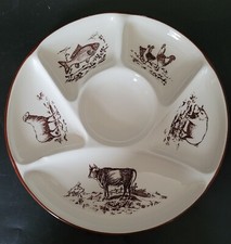 Five vintage French Gien