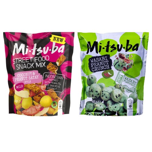Mitsuba wasabi peanut crunch - wasabi,