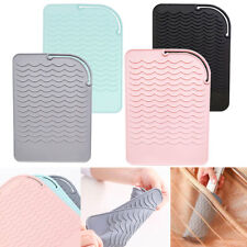 Heat Resistant Silicone Mat Pouch for Hair Straightener Irons Curling Insulation