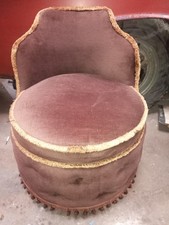 Mid Century Foot Stool Chair