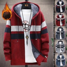 Mens Hoodie Fleece Lined