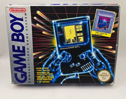 Game boy console boxed cib - console,