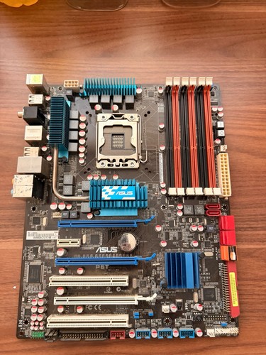 Asus motherboard p6t - motherboard, green
