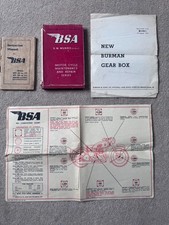 Original BSA Instruction