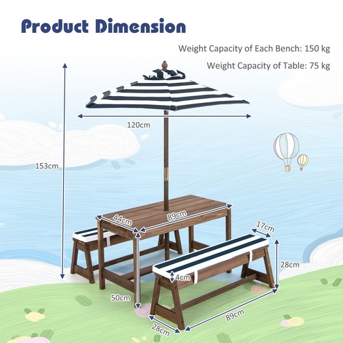 Pack wooden kids picnic - wooden,