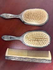 Vintage Silver Plated Vanity