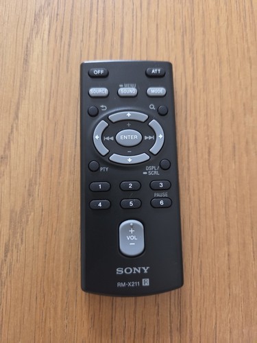 Sony x211 remote control - sony, rm-x211