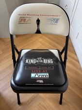 WWE WWF King of the Ring 2002 Ringside Chair RARE! Ohio PPV Poster WrestleMania