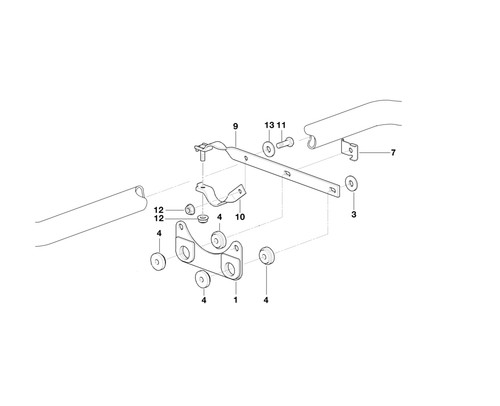 Bmw genuine exhaust suspension - genuine,